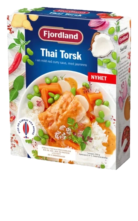 Thai Torsk 500g Fjordland