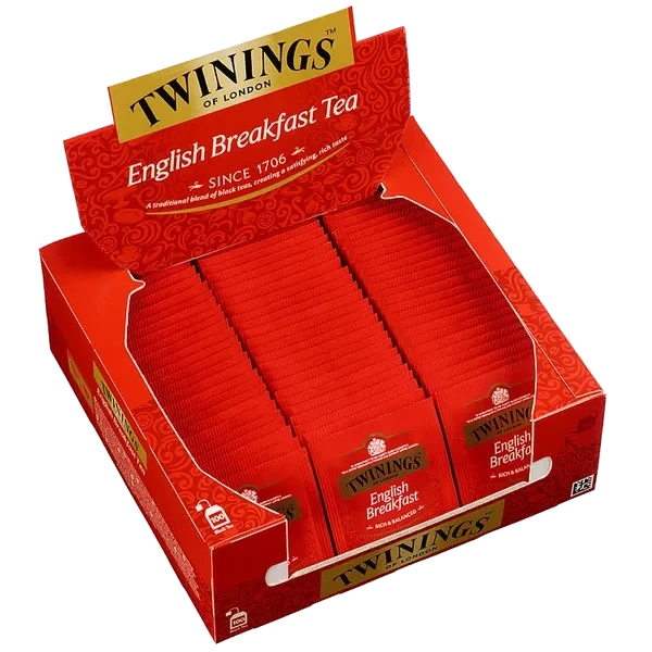 Twinings English Breakfast Te 100 Poser