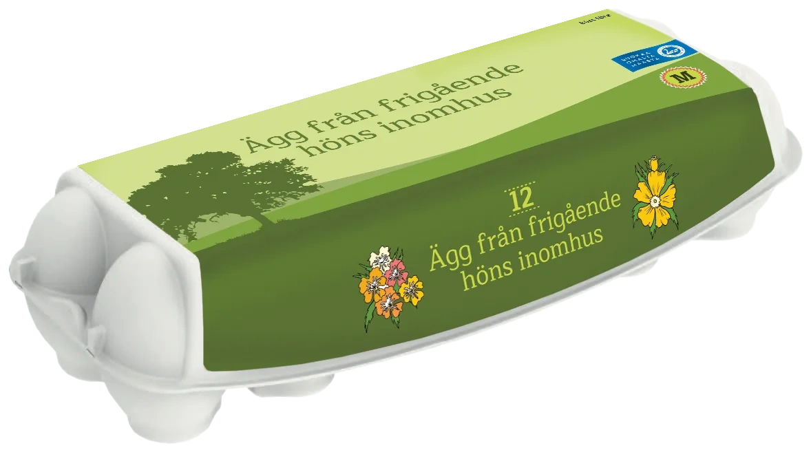 Ägg frig 12 M FI