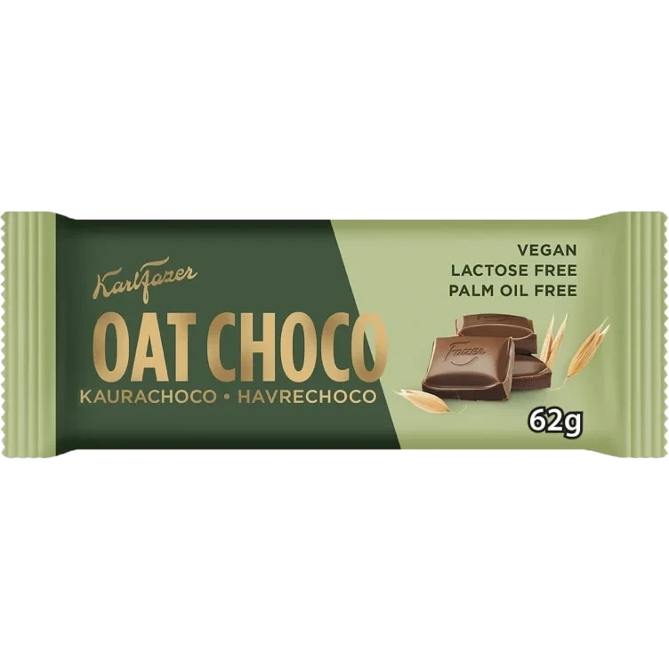 Oat Chocolate Vegan 62g Fazer