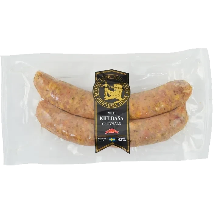 Kryddkorv Kielbasa 93% Kötthalt 230g Hirschmans Charkuteri