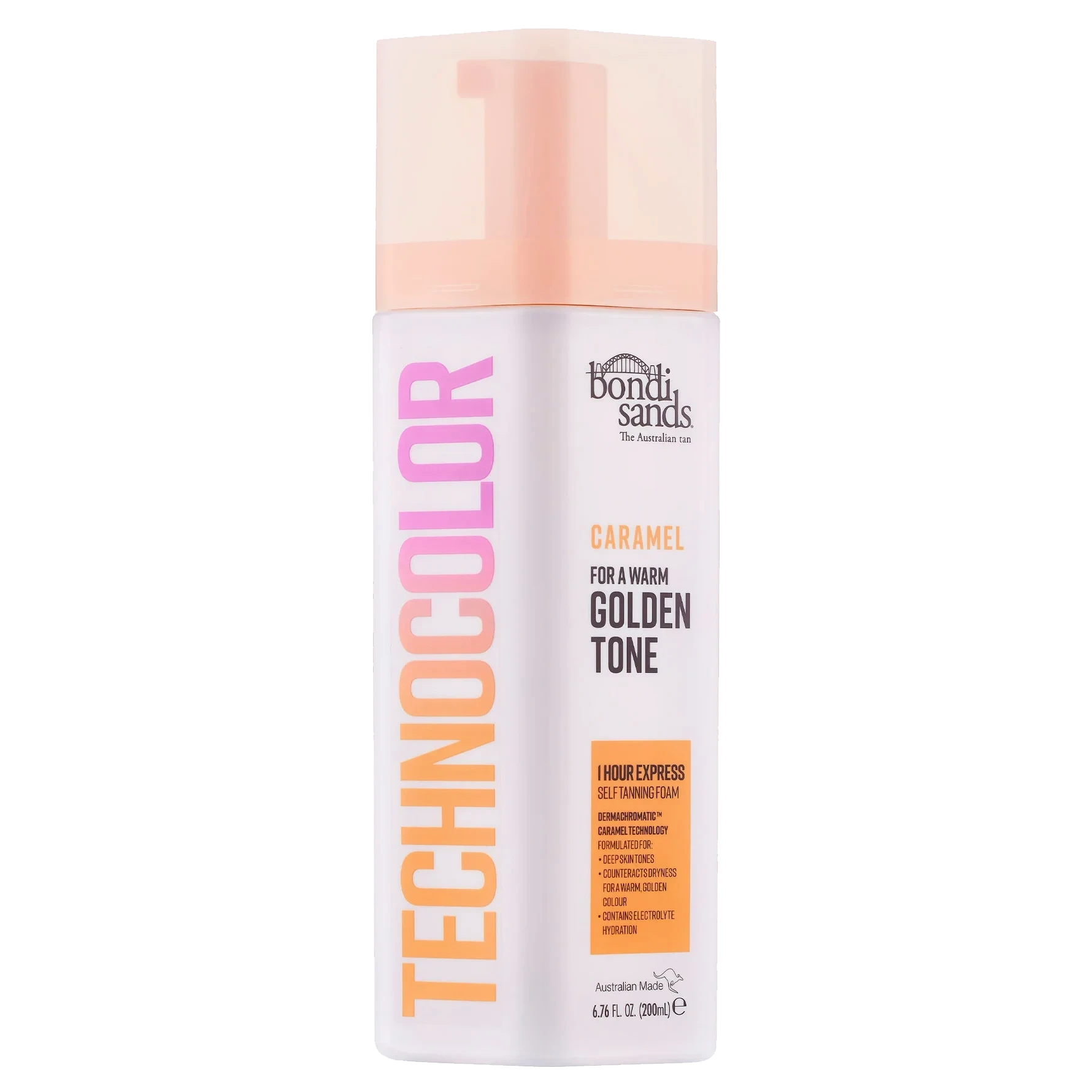Bondi Sands Technocolor 1 Hour Express Self Tanning Foam Caramel