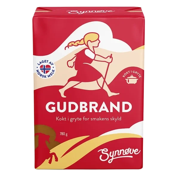 Gudbrand Brunost 780g Synnøve