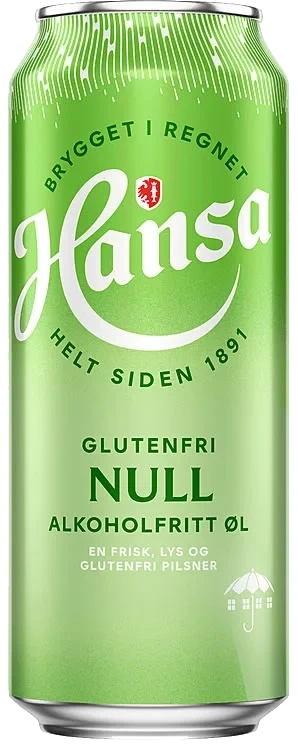 Hansa Null% 0,5l boks