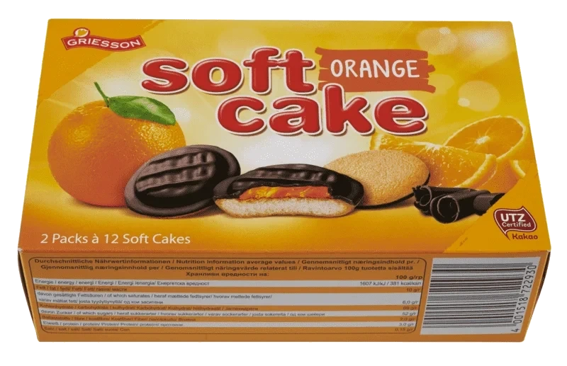 Griesson Soft Cake Orange 300g