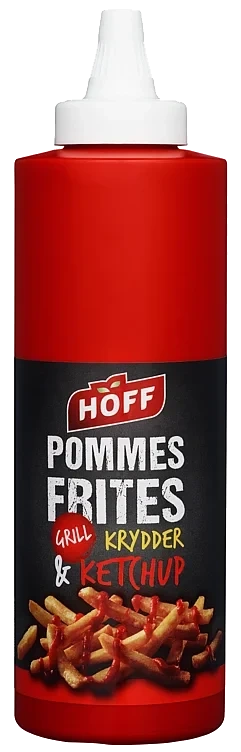 Hoff Pommes Frites Krydder og Ketchup 580g