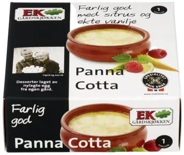 Panna Cotta m/Sitrus 110g Ek