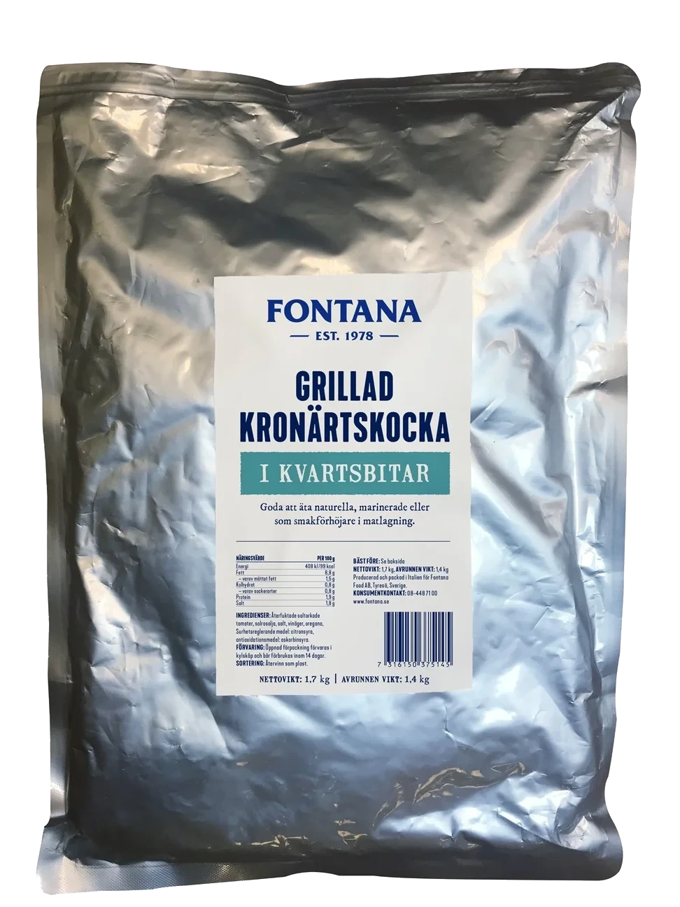 Kronärtskocka Grillad kvartsbitar