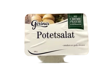 Potetsalat m/Creme Fraiche & Estragon 500g Gorines