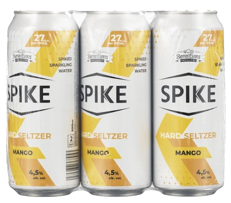 Spike Mango Hard Seltzer 0,5lx6 boks