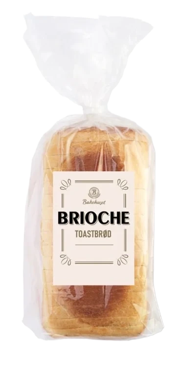 Brioche Toastbrød Skåret Bakehuset