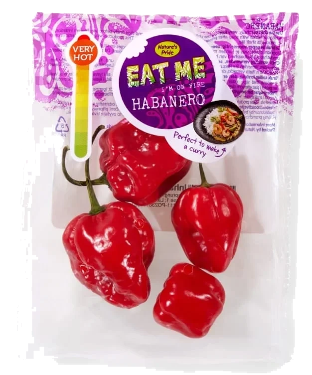 Habanero 50g Rød
