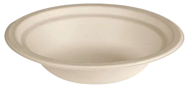 Tallerken Dyp Fiber 18cm Brun Biopak
