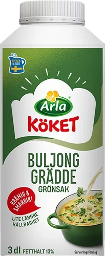 Buljonggrädde 13%