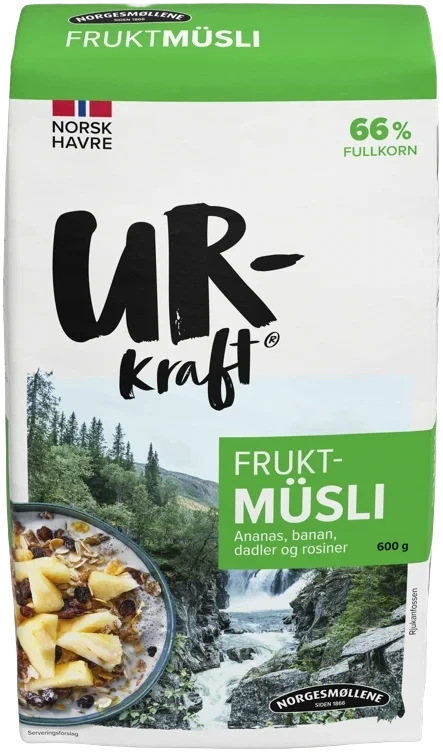 Müsli frukt 600g