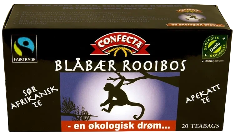 Blåbær Rooibos Te Økologisk 20pos Confecta