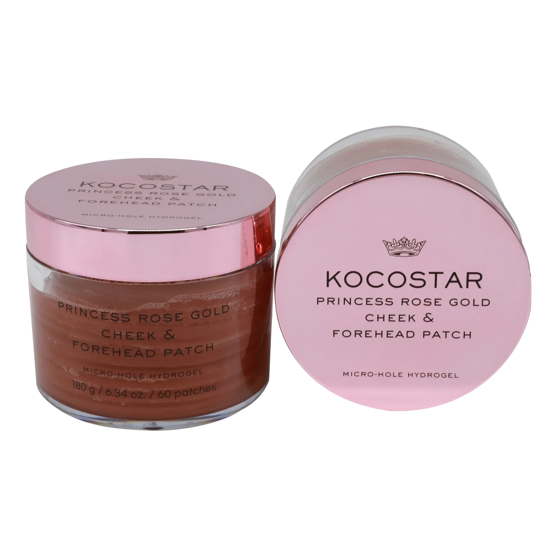 Kocostar Princess Rose Gold Cheek & Forehead Patch with Micro-Hole Hydrogel 60 pcs