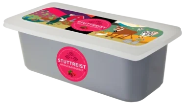 Bringebærsorbet 4,5l Stuttreist