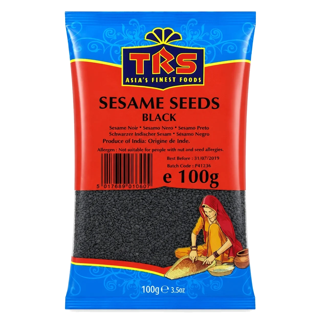 TRS Sorte Sesamfrø 100g
