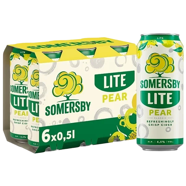 Somersby Cider Pear Lite 0,5lx6 boks