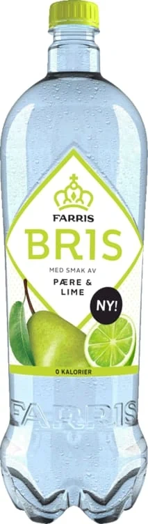 Farris Bris Pære&Lime 1,5l flaske