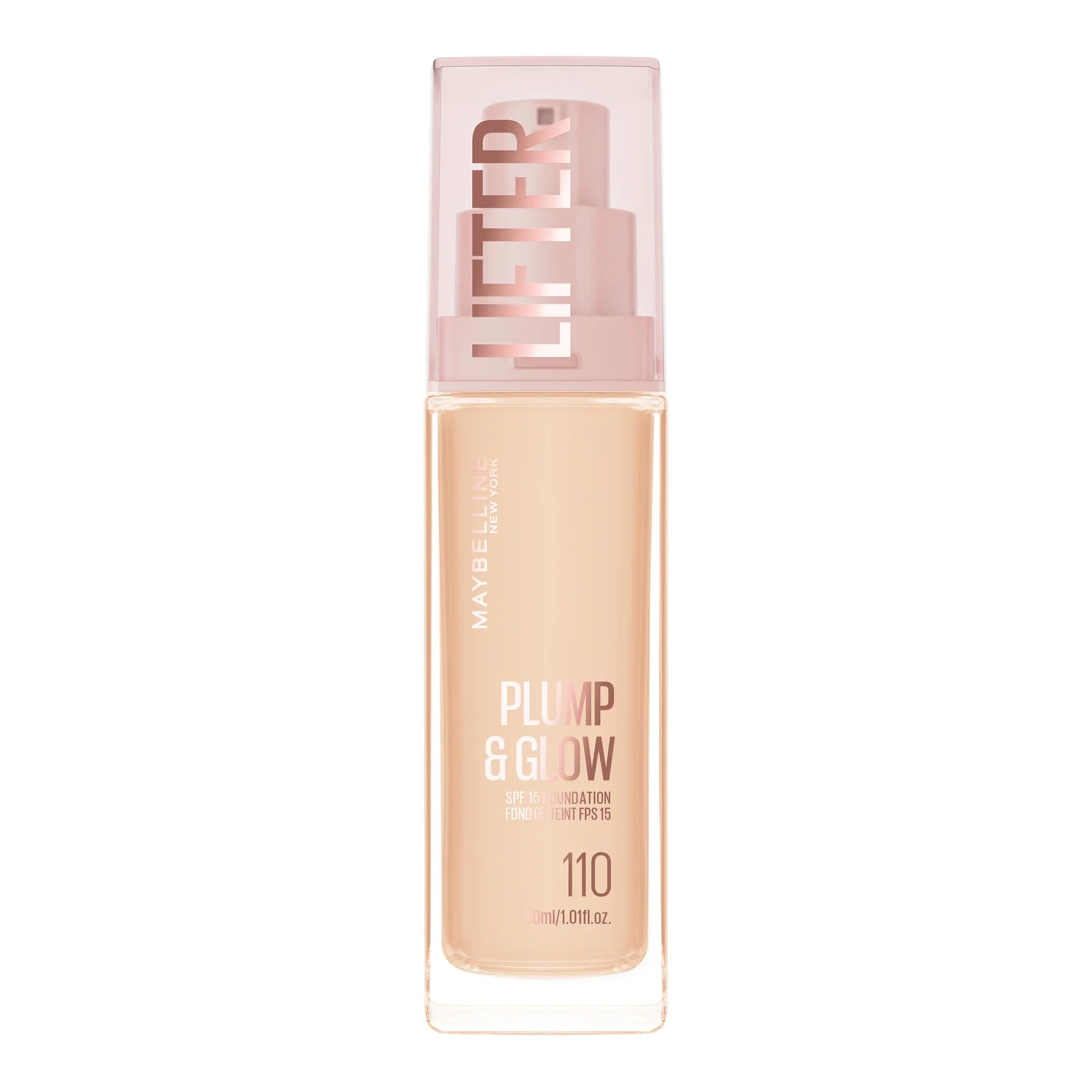 Maybelline Lifter Plump & Glow Foundation 110 30ml