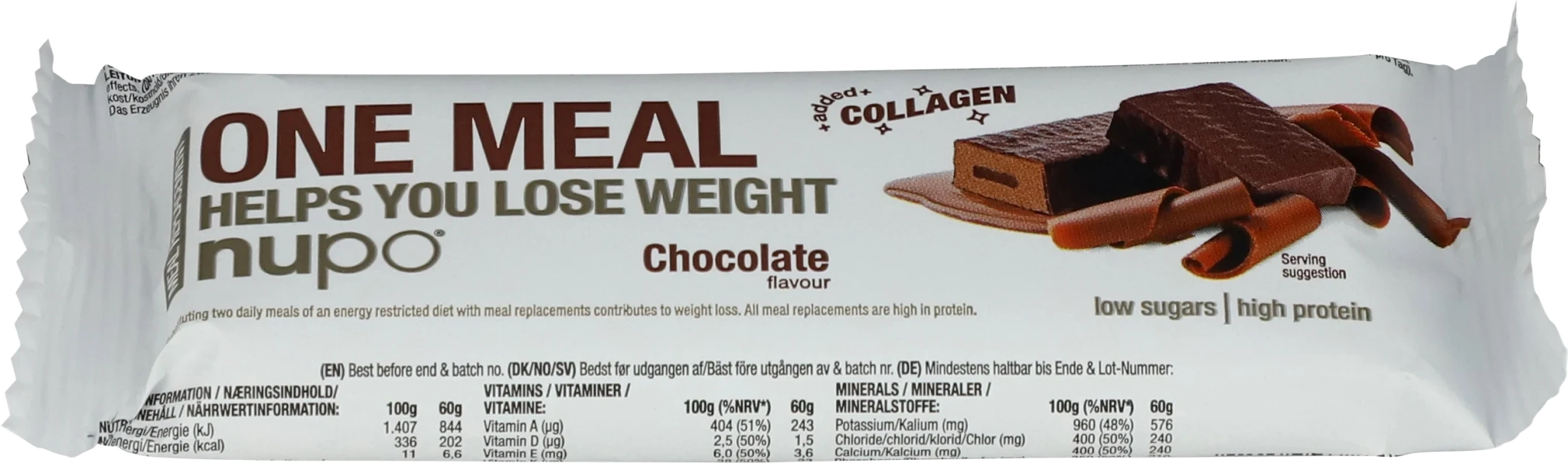 Nupo One Meal Bar Chocolate