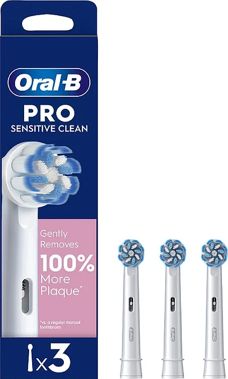 Oral-B Børstehoder Pro Sensitive Clean&Care 3stk