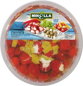 Chilipaprika, ostfylld
