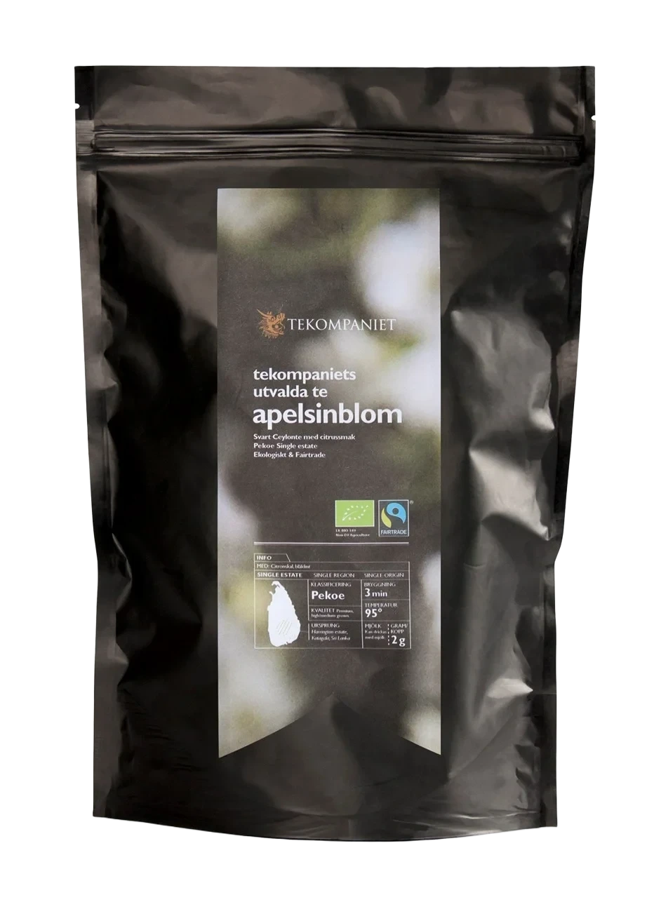 tekompaniets utvalda Apelsinblom lösvikt, Eko