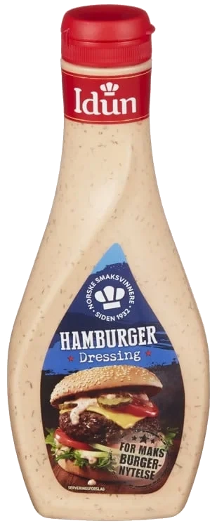 Hamburgerdressing     470g