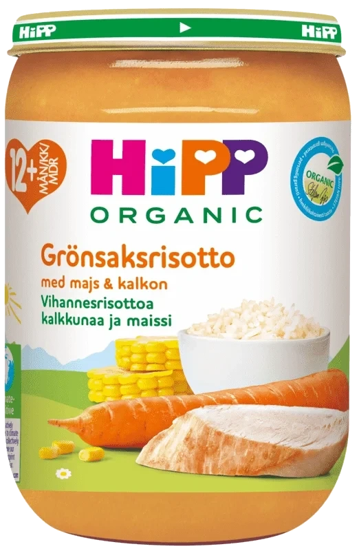 Grönsakrisotto Majs & Kalkon Från 12 Månader
