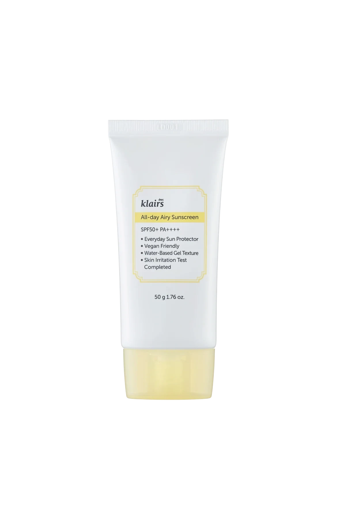KLAIRS All-day Airy Sunscreen SPF50+ PA++++ 50 ml