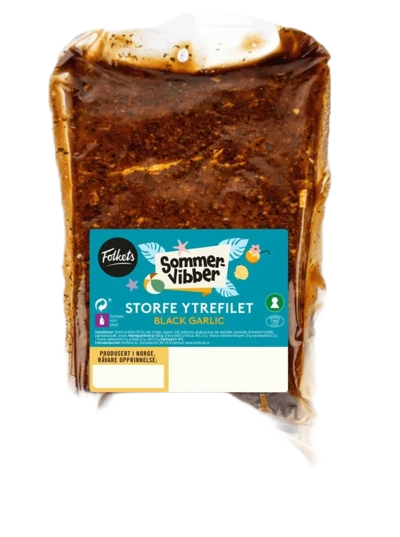 Storfe Ytrefilet Bit Black Garlic Ca800g Sommerv.
