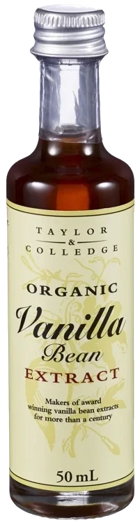 Taylor & colledge organic vanilla bean extract   50ml