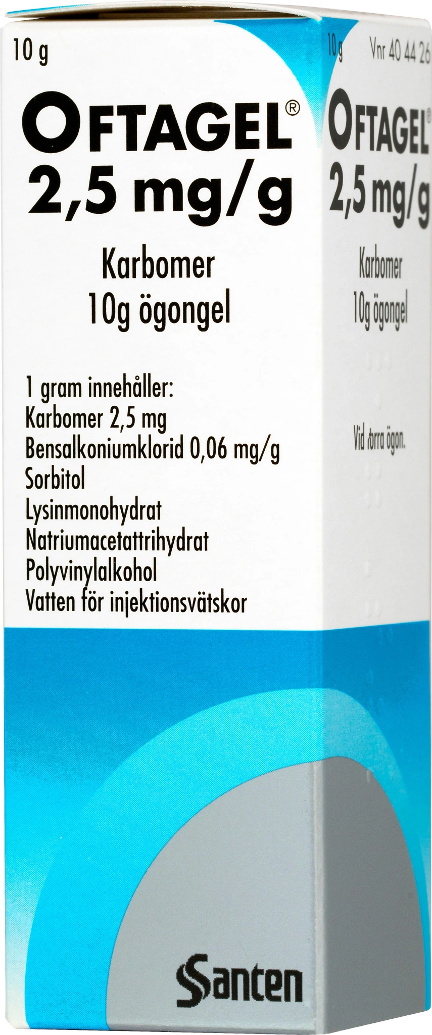 OFTAGEL Ögongel flaska