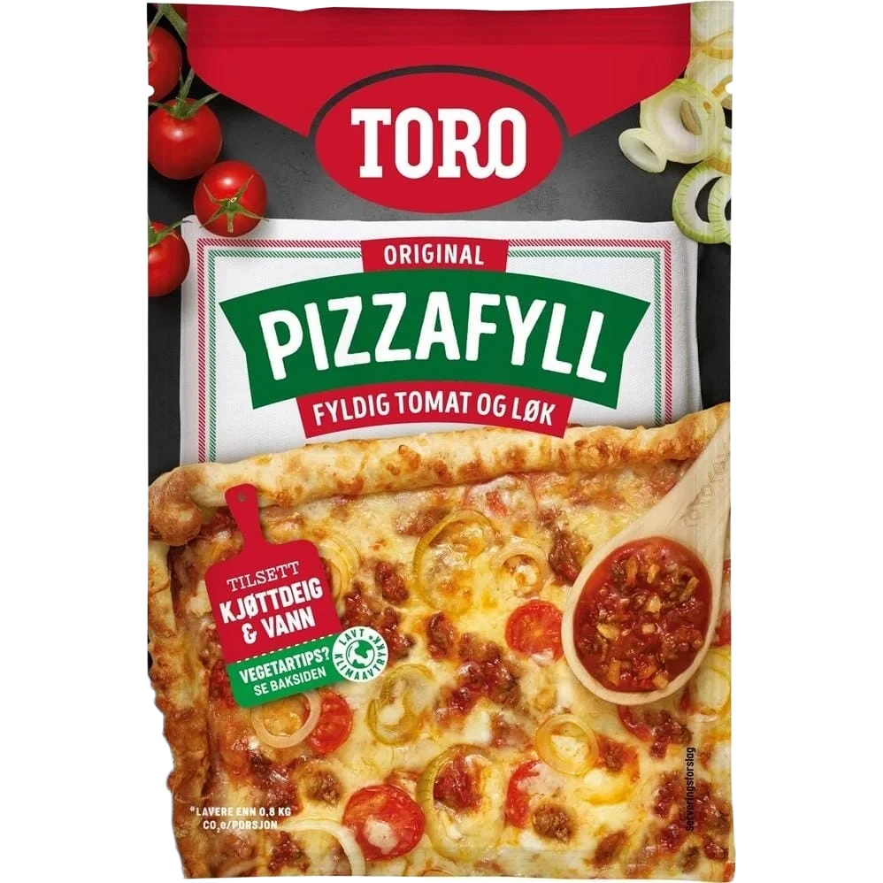 Pizzafyll M/Tomat Løk 55g