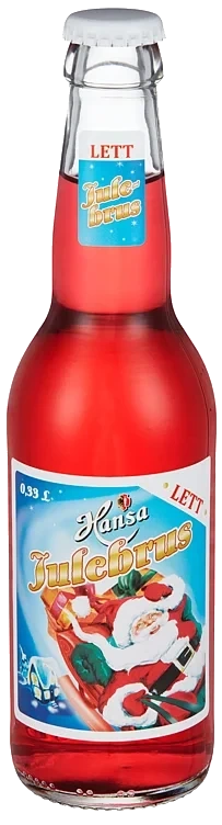 Hansa julebrus lett fl  hpl    24x33cl