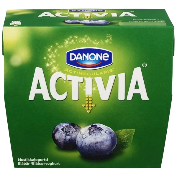 Activia Yoghurt Blåbær 4x125g
