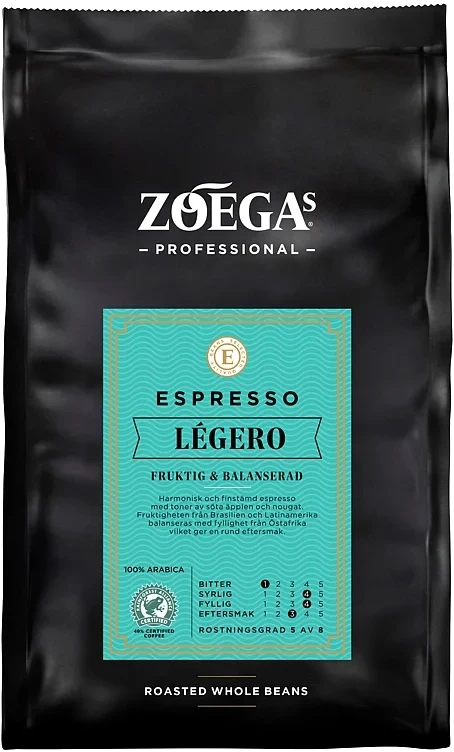 Zoegas Espresso Legero Rwb 500g