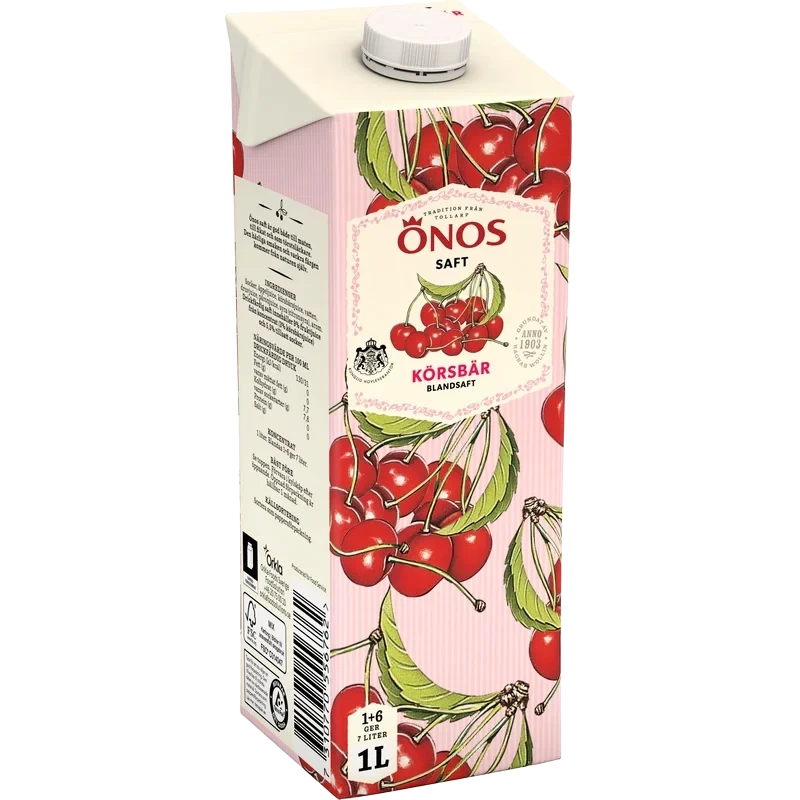 Körsbär blandsaft