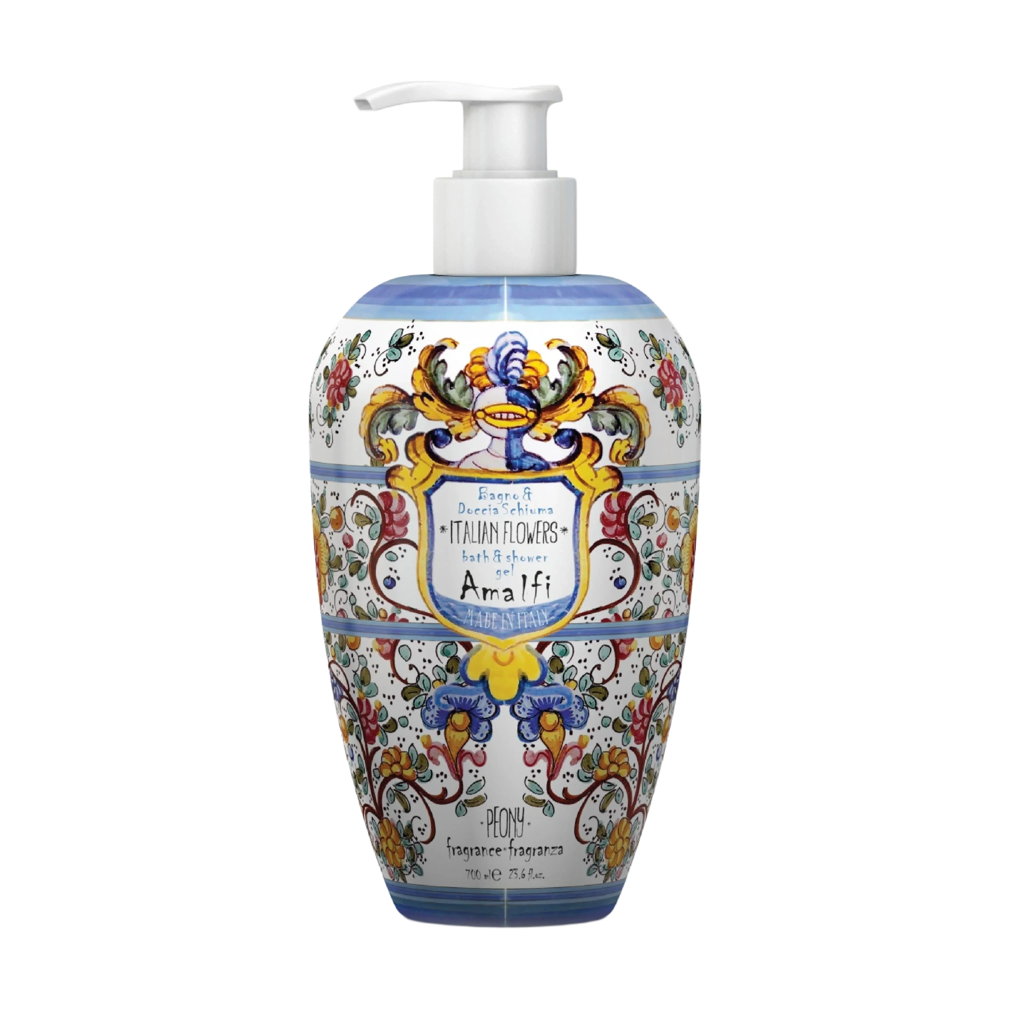 Rudy Profumi Bath & Shower Gel Amalfi Peony, 700 ml