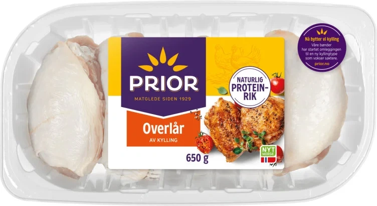 Kylling Overlår 650g