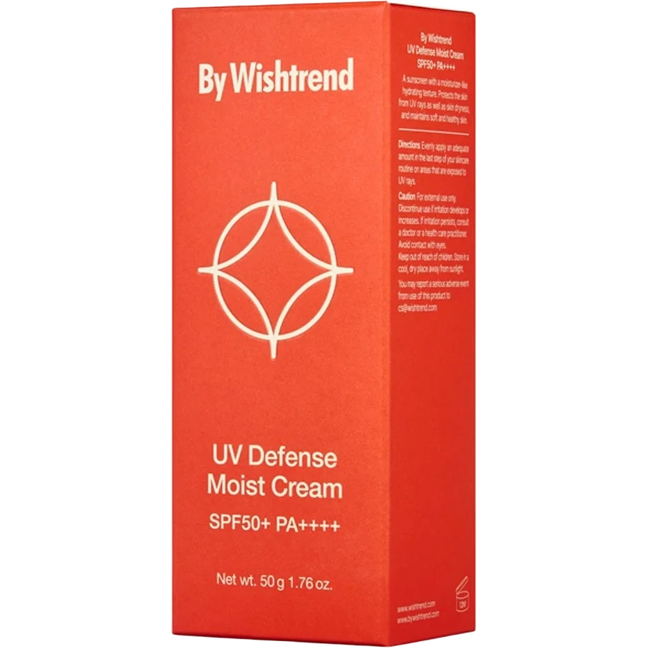 By Wishtrend UV Defense Moist Cream SPF50+PA + + + +