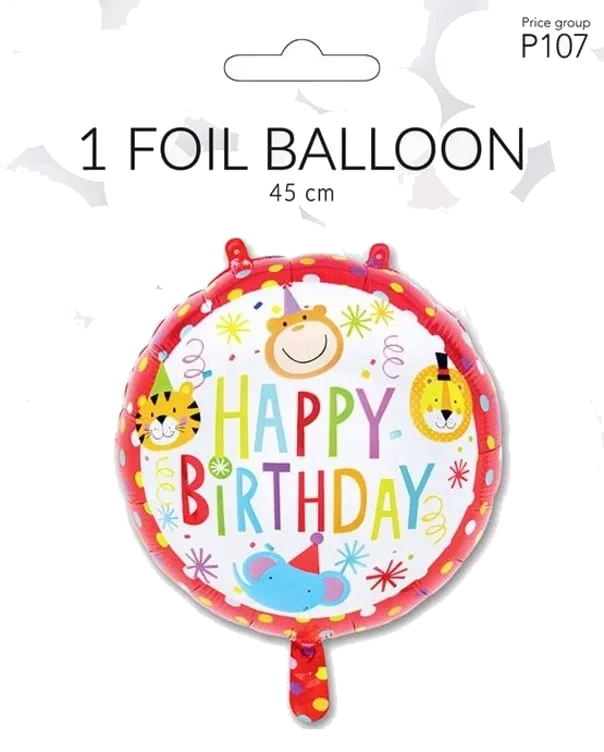 Folieballong Happy B-Day