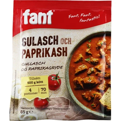 Fant Gulasch Paprikash Kryddmix/4 Port