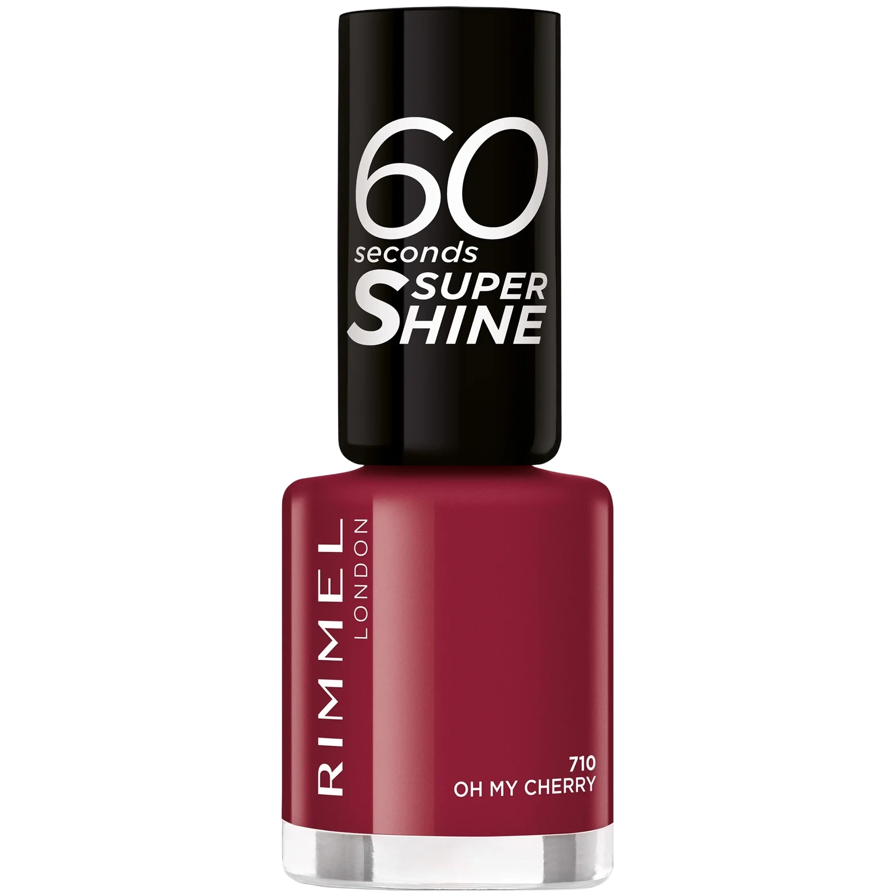 Rimmel 60 Seconds Super Shine Nail Polish Oh My Cherry