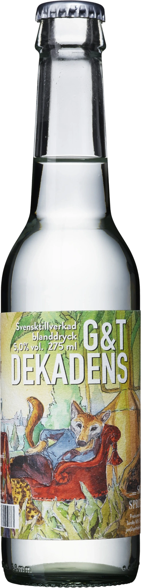 Gin & Tonic Dekadens, 275ml, 5%