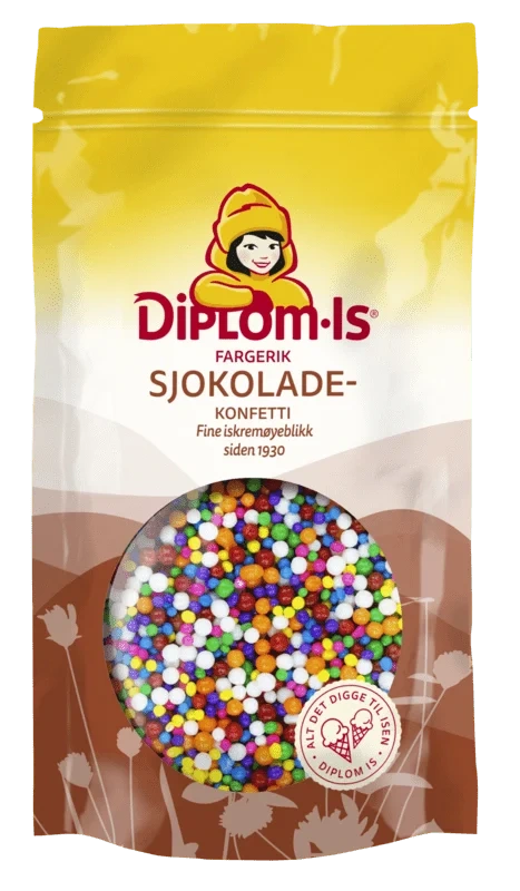 Diplom-Is Sjokolade Konfetti 100g