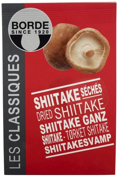 Shiitake tørket              20g